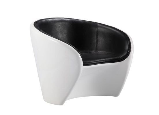 Modern PU And Fiberglass Modern Leisure Chair For Cafe Or Coffee Shop