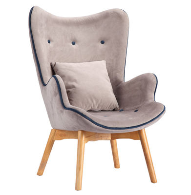 La reproduction moderne de salon dinant des chaises a couvert multi - mousse de densité avec le repose-pieds