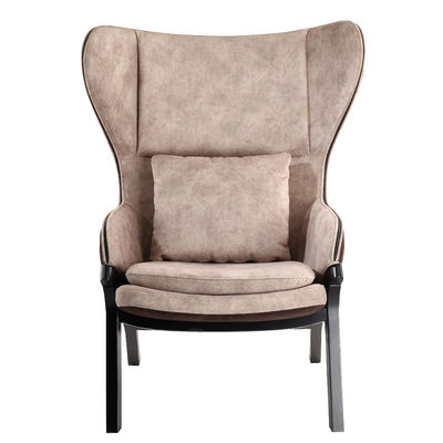 La chaise longue moderne de conception moderne, tissu a tapissé des chaises de salle à manger de fibre de verre