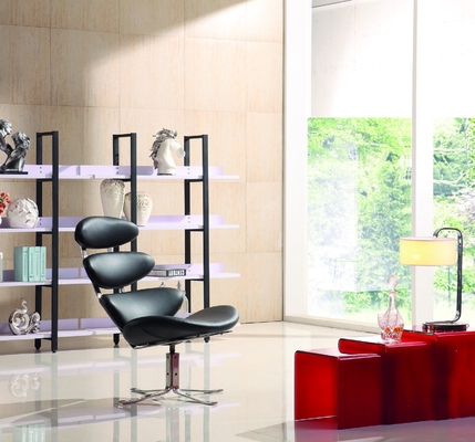 Le cuir moderne de couronne durable détendent la chaise pour le salon/chambre à coucher